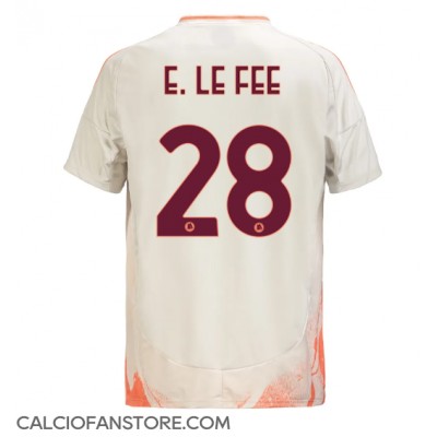 Maglia Calcio AS Roma Enzo Le Fee #28 Seconda Divisa 2024-25 Manica Corta Maglia Calcio AS Roma Enzo Le Fee #28 Seconda Divisa 2024-25 Manica Corta